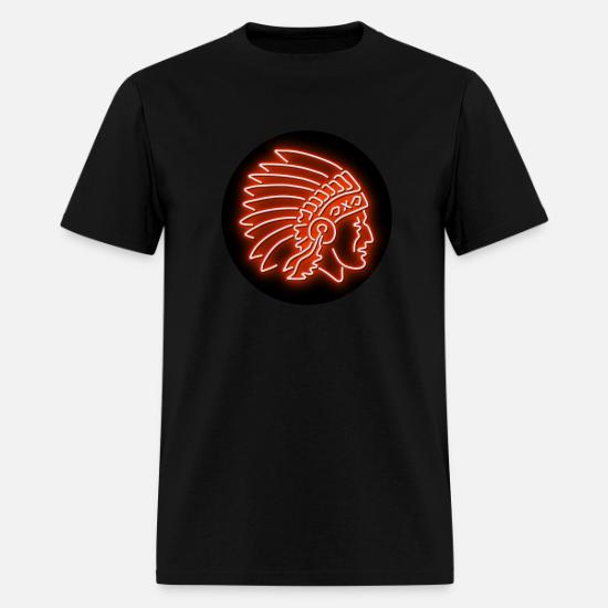Native American Indian Chief Glowing 